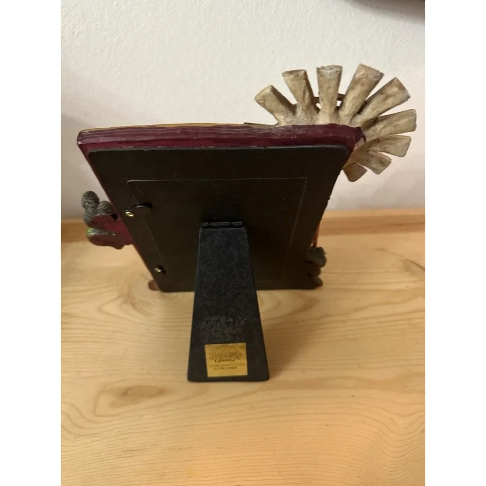 VTG Homeland Classics Picture Frame Windmill Tree Resin 1990's Van Mark Cottage